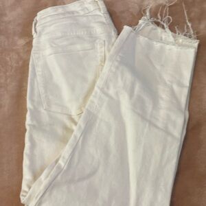 Everlane white jeans